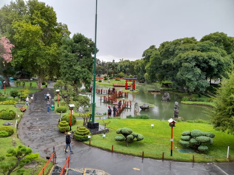 Jardín Japonés en Palermo.