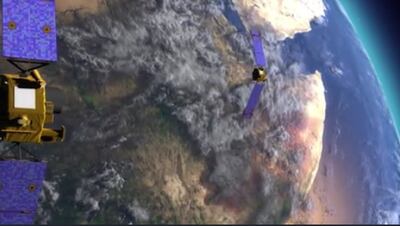 Internet satelital. Captura de AFP