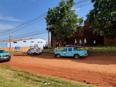 Intervenciones de la ANDE en Alto Paraná.