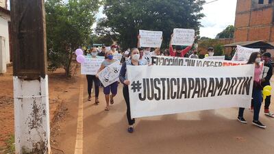 Exigen justicia para vecino asesinado por asaltante.