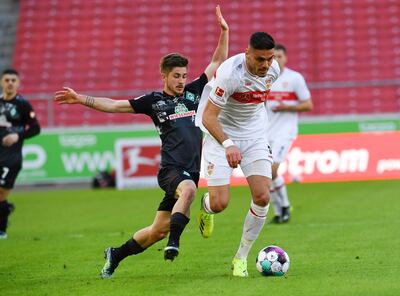 El Stuttgart se quedó con el triunfo este domingo.