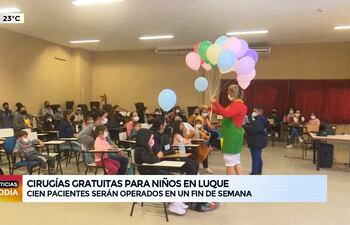 Cirugías gratuitas para niños en Luque