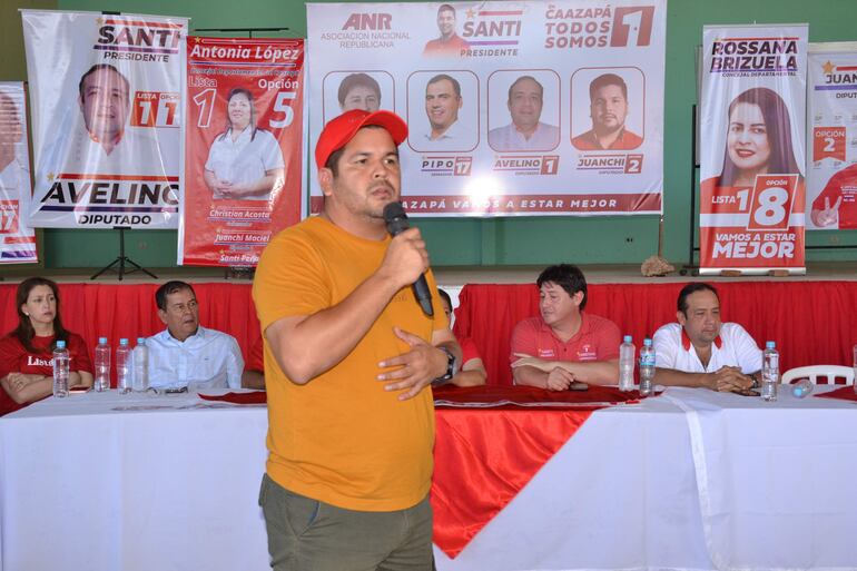 Juan Ramón "Juanchi" Maciel pretende conseguir un escaño en diputados.