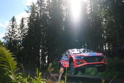 Fabrizio Zaldívar está quinto en la WRC2 Junior