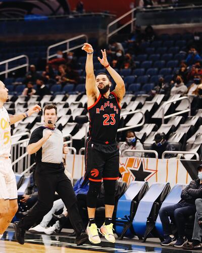 VanVleet se destacó en la última jornada.