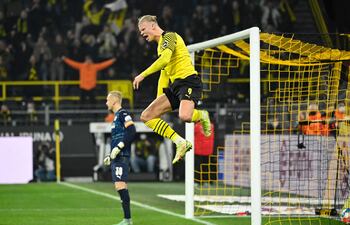 Erling Haaland suma 76 goles en 74 partidos con el Borussia Dortmund.