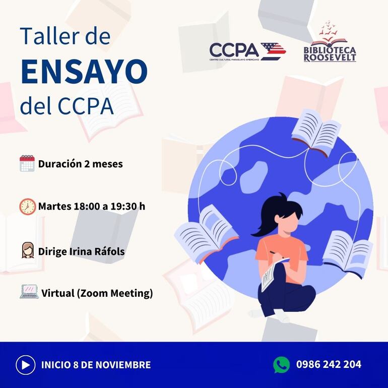 Taller de redacción de ensayos.