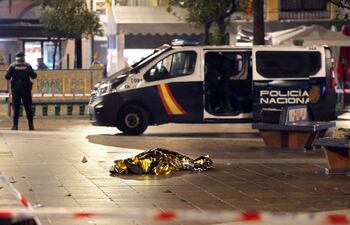 Restos del sacristán de una iglesia en Algeciras, asesinado a puñaladas.