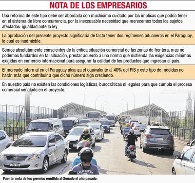 NOTA DE LOS EMPRESARIOS