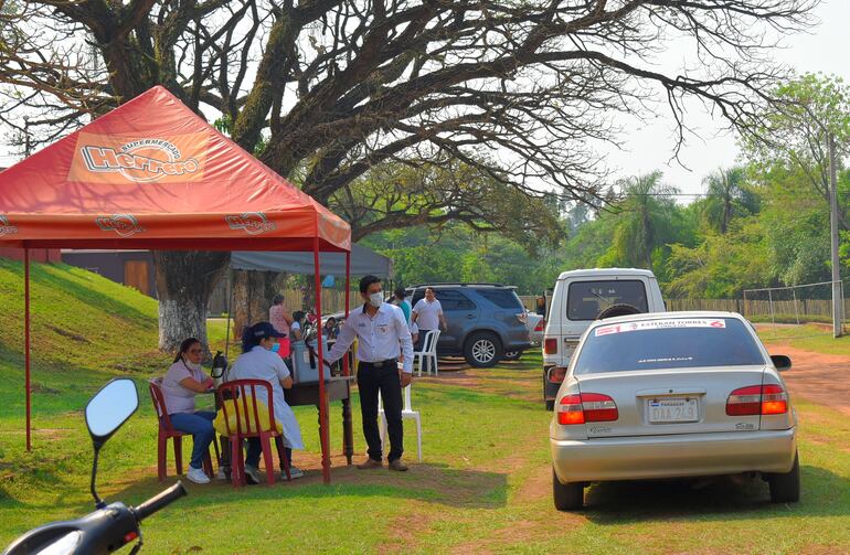 En el Autovac del barrio Estación de Villarrica también se registra una poca participación de jóvenes y adultos. 