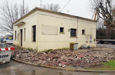 Este es el local de ANNP en Buenos Aires que acondicionó la empresa del amigo del hijo de Retamozo. Hay sospechas de que hubo sobrefacturaciones. No se rigieron por la Ley 2051, alegan.