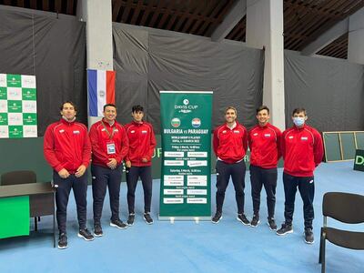 Neco Carvallo, Julio Ferrari, Dani Vallejo, Ramón Delgado, Hernando Escurra y Juan Borba.