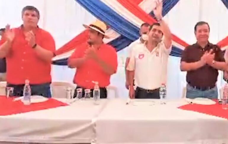 Hugo Velázquez recorrió 14 distritos de los 18 pidiendo acompañamiento para su candidatura a la presidencia 2023