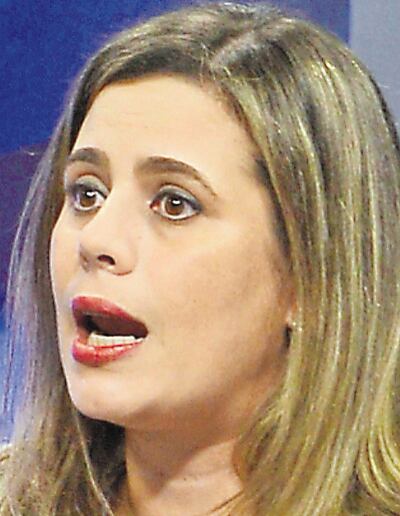 Kattya González (PEN), diputada por Central. impulsora del proyecto de ley que incorpora los gastos sociales al PGN.