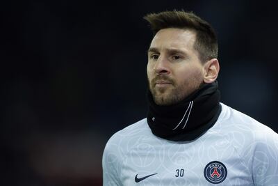 Lionel Messi, jugador del Paris Saint Germain de Francia