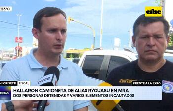 Hallaron camioneta de Ryguasu