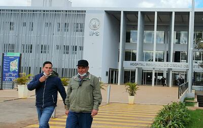 El Hospital Integrado para COVID-19 funciona en el IPS de CDE.