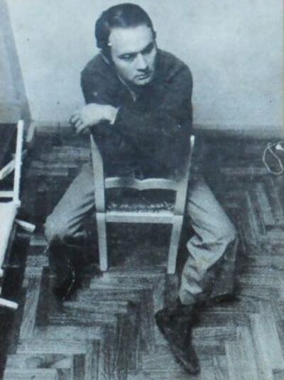 Lincoln Silva en 1975.