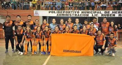 Selección de Hernandarias, última campeona nacional.