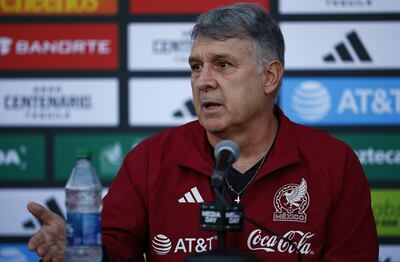 Gerardo Martino, entrenador argentino de la selección de México.