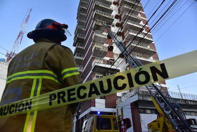 El edificio siniestrado es el Esmeralda, ubicado en Herrera e Iturbe, de Asunción.