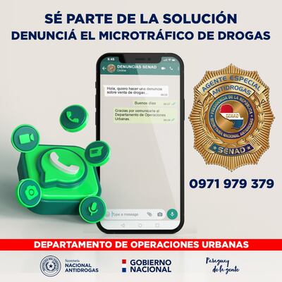 Experto en ciberseguridad recomendó a la Senad dar de baja de forma urgente esta campaña.