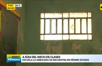 Escuela en pésimo estado representa un gran peligro para estudiantes.