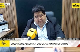 Video: Colorados aseguran que ganaron por 28 votos