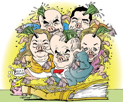 Diputados sin vergüenza muestran su   mejor perfi