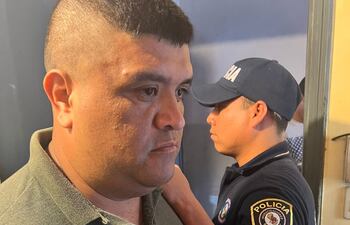 El detenido fue identificado como Miguel Ángel Espinoza, de 37 años.