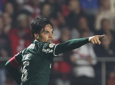 Gustavo Gómez, 29 años, capitán y zaguero goleador del Palmeiras.