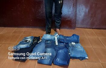 El detenido Carlos Augusto Marecos Díaz.