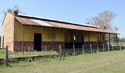 La Estación Yuty necesita urgente restauración y puesta en valor para su preservación y explotación turística.