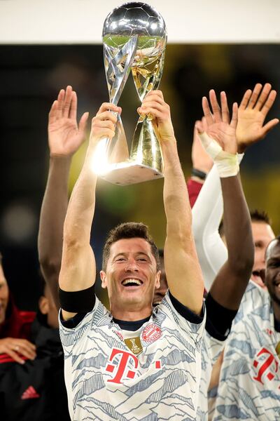 Robert Lewandowski, la principal figura del Bayern Múnich. EFE