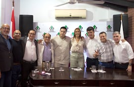 Acto de lanzamiento de candidatos del PDC.