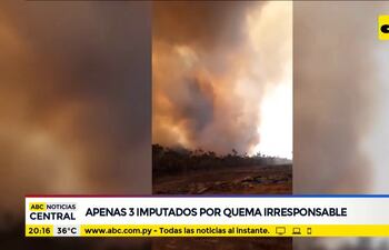 Apenas tres imputados por quema irresponsable