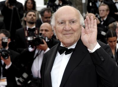 Michel Piccoli, en el año 2011, durante su arribo al Festival de Cannes para el estreno de "Habemus Papam", película en la que interpreta al nuevo pontífice.