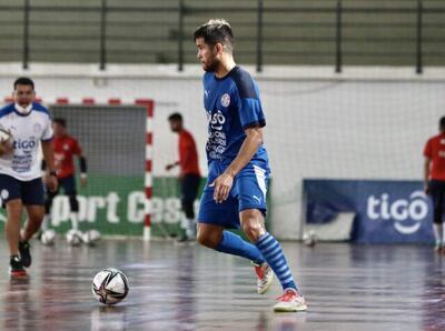 La selección  practica intensamente preparándose para la  Copa América 2022.