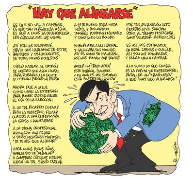 ''HAY QUE ALINEARSE''