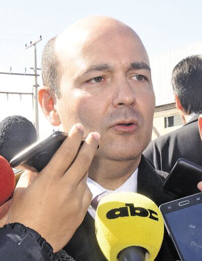 Alejandro Peralta Vierci, ministro del Ministerio de Tecnologías de la Comunicación (Mitic), cuya gestión cuestionan.