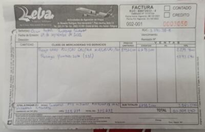 factura nenecho miami