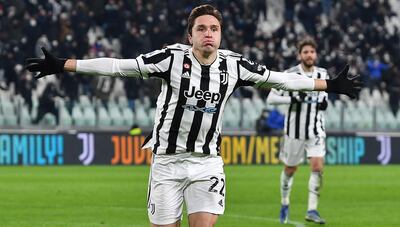 Federico Chiesa, delantero y goleador de la Juventus.