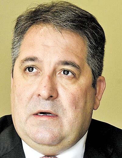 Édgar Melgarejo, extitular de la Dinac, procesado por presunta lesión de confianza en el caso “tapabocas de oro”.