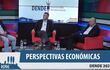 Los economistas y ex ministros de Hacienda Manuel Ferreira  y César Barreto, junto a Yan Speranza, en el cierre de Perspectivas Dende 2022