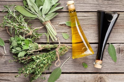 Vinagres aromatizados.