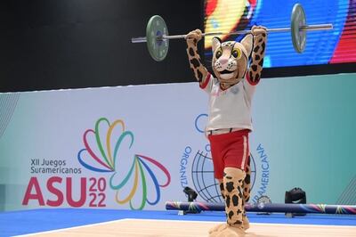 La fuerza de Tirika, mascota oficial de los Juegos, se trasladará a nuestros atletas.