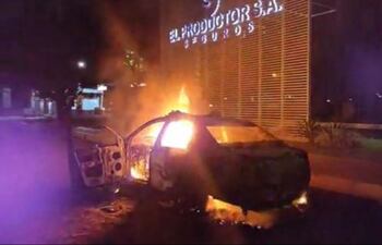 La patrullera que pertenecería a la comisaría séptima.