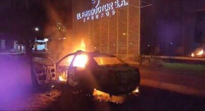 La patrullera que pertenecería a la comisaría séptima.