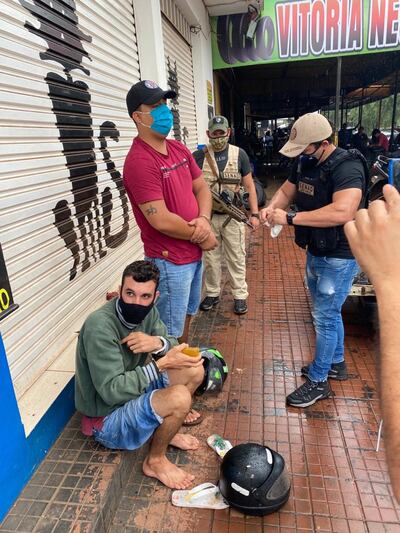 Detienen a dos supuestos microtraficantes en Pedro Juan Caballero