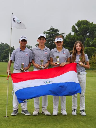 Mauri Rodríguez, Marcelo Ruiz, Victoria Livieres y Alexia Segalés.